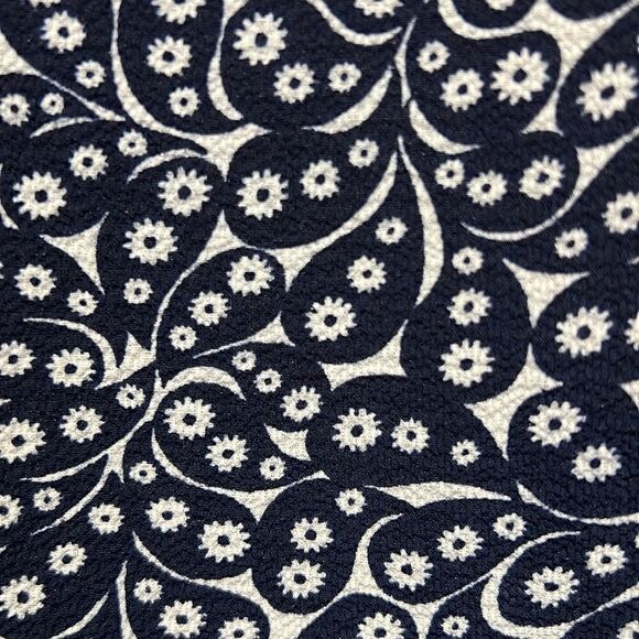 Michael Michael Kors Navy/White Short Sleeve Cold Shoulder Top Size M - Picture 6 of 12